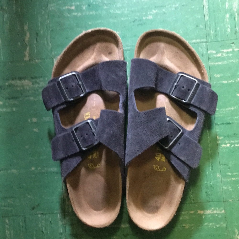 Grey Birkenstocks